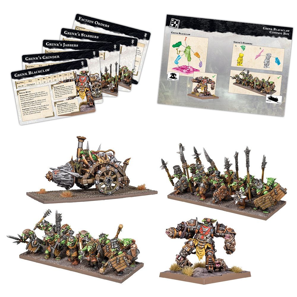 KoW Champions Grunk Blackclaw Company Box