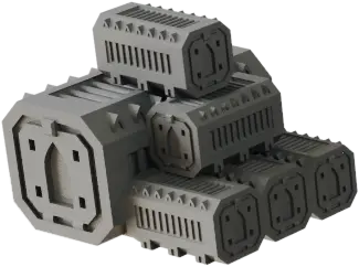 Sci-Fi Deadzone Ruins | 28-32mm Scale Terrain